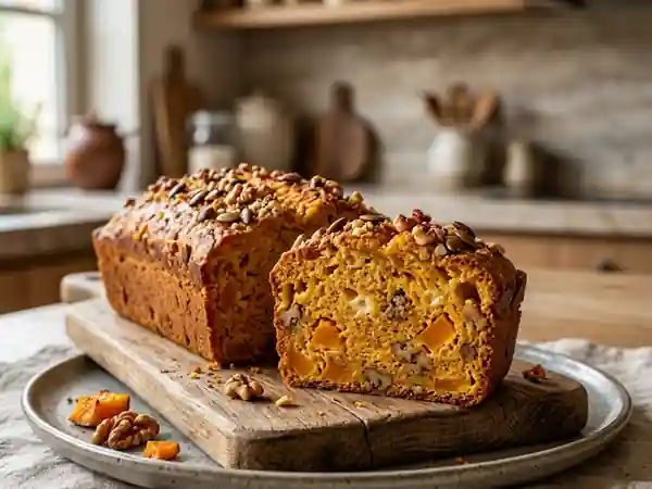 Cake Moelleux Potiron et Noix Croquantes - Photo de présentation