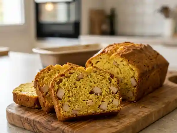 Cake Moelleux Poulet Fumé et Curry - Photo de présentation