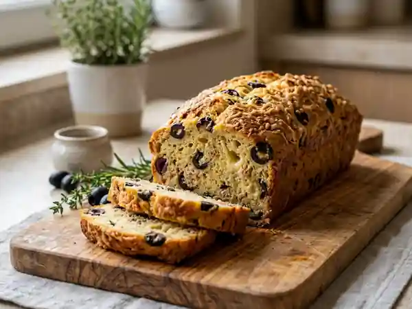Cake Moelleux Thon et Olives Noires - Photo de présentation