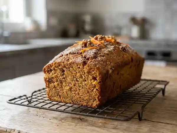 Cake moelleux aux carottes de Laetitia : recette facile et gourmande - Photo de présentation