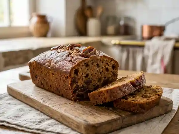 Cake moelleux aux dattes : recette gourmande et facile - Photo de présentation