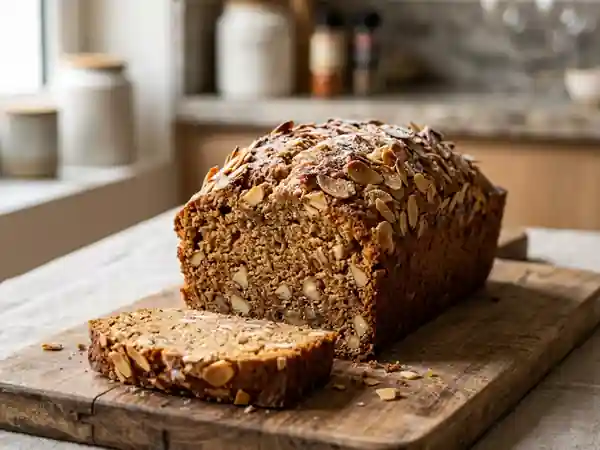 Cake Moelleux aux Épices et Amandes Croquantes - Photo de présentation
