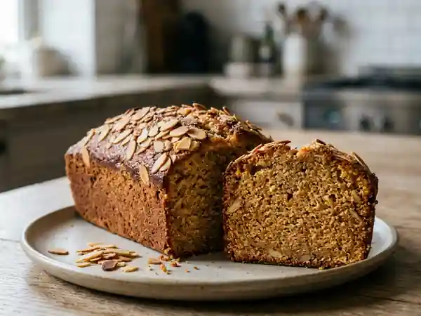 Cake moelleux aux épices et amandes, recette gourmande et facile - Photo de présentation