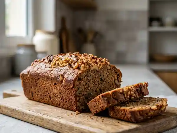 Cake Moelleux aux Noix et Épices Douces - Photo de présentation