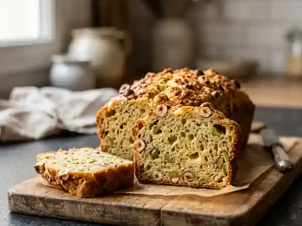 Cake Olives, Noisettes Croquantes et Comté - Photo de présentation