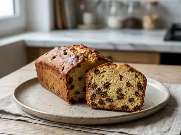 Cake moelleux aux raisins secs : recette facile et gourmande - Photo de présentation