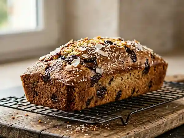 Cake Moelleux Coco et Pépites de Chocolat - Photo de présentation