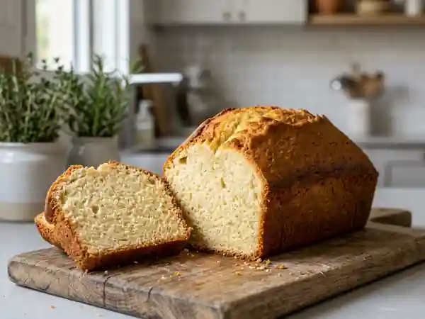 Cake doré ultra-moelleux à la vanille - Photo de présentation
