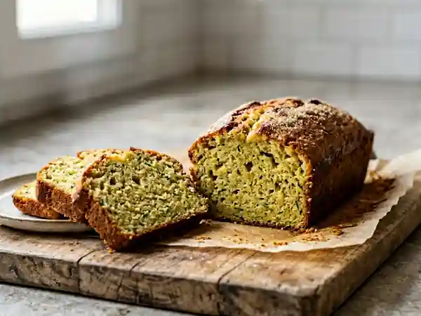 Cake moelleux sucré à la courgette : recette facile et gourmande - Photo de présentation