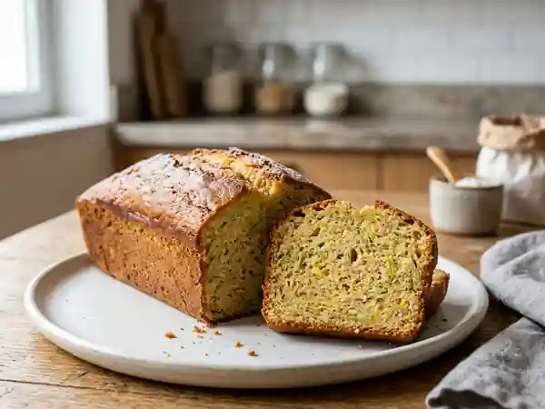 Cake moelleux sucré aux courgettes : recette gourmande et facile - Photo de présentation