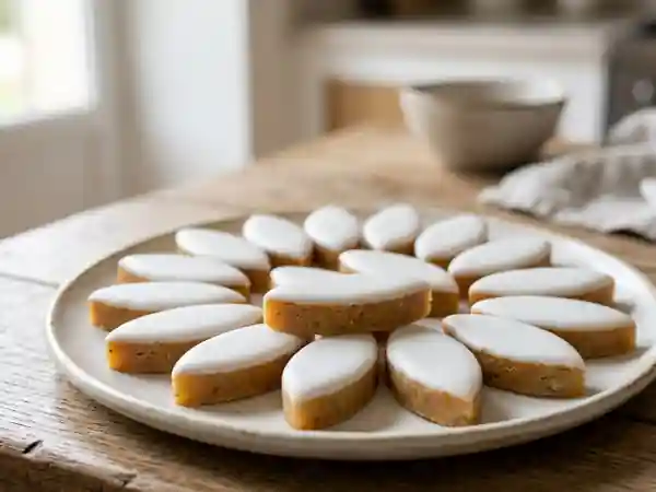 Calissons fondants au melon et agrumes - Photo de présentation