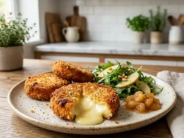 Camembert frit au cœur coulant - Photo de présentation