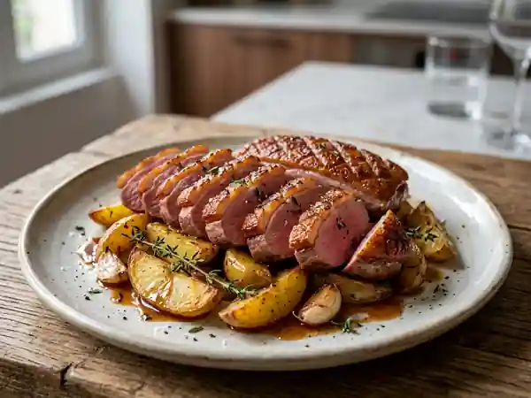 Canard Bexon Croustillant aux Pommes de Terre - Photo de présentation