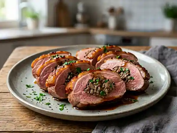 Magret de Canard Farci aux Foies et Cognac - Photo de présentation