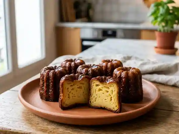 Canelés bordelais traditionnels : la recette parfaite pour un goûter gourmand - Photo de présentation