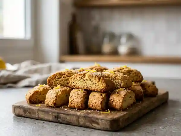 Canistrelli au citron, croquants et acidulés - Photo de présentation