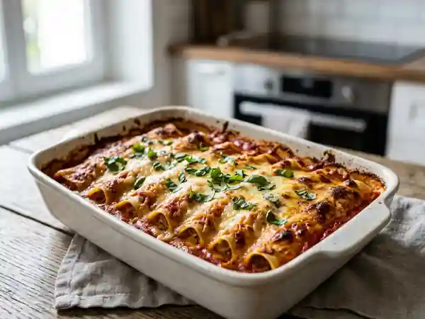 Cannelloni au veau fondants et crémeux - Photo de présentation