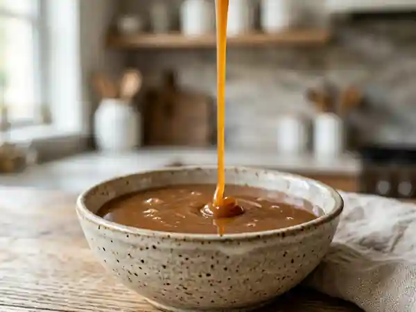 Caramel Maison Facile au Micro-ondes : Recette Rapide et Gourmande - Photo de présentation