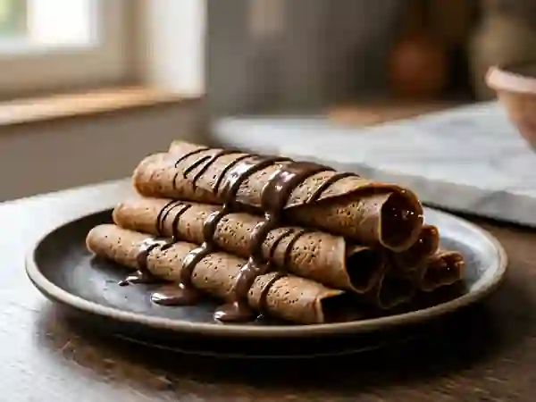 Caraque au chocolat noir - Photo de présentation