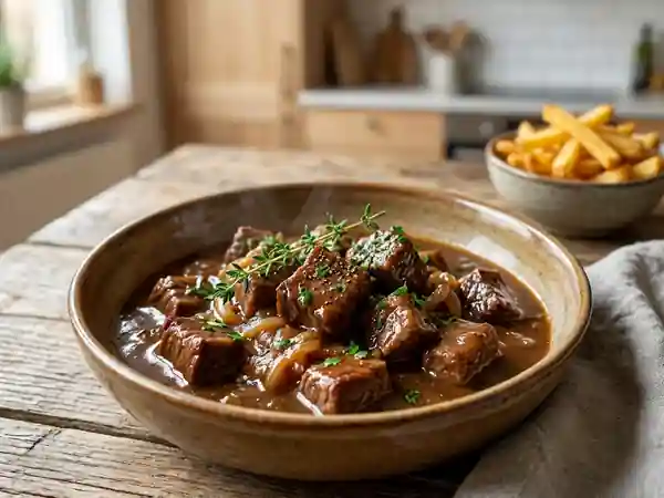 Carbonade à la Chouffe et Pain d'Épices Fondant - Photo de présentation