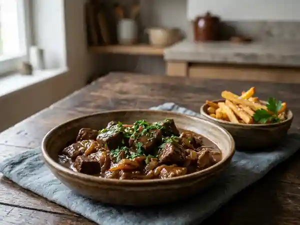 Carbonade flamande fondante à la bière brune - Photo de présentation