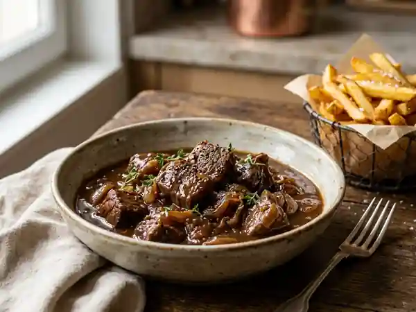 Carbonades à la Flamande Traditionnelle : Recette Authentique de Grand-Mère - Photo de présentation