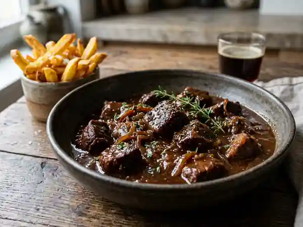 Carbonade Flamande Fondante au Pain d'Épices - Photo de présentation