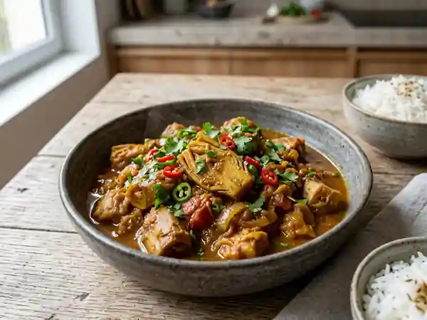 Cari de baba figues à la Réunion : recette traditionnelle savoureuse - Photo de présentation