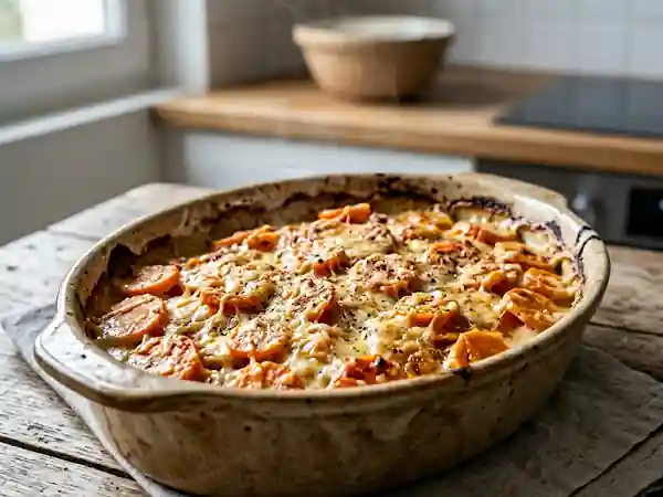 Carottes fondantes gratinées à la muscade - Photo de présentation