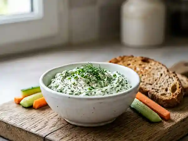 Carré Frais aux Herbes Fraîches : Recette Facile et Savoureuse - Photo de présentation