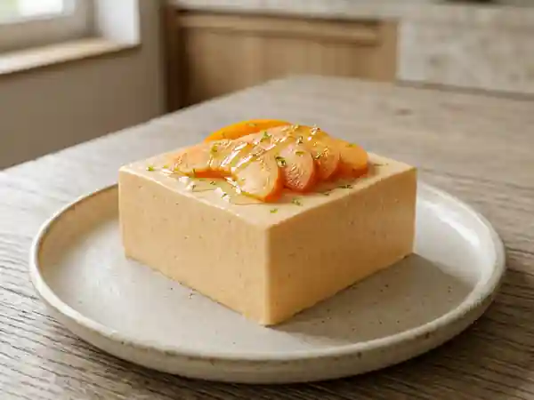 Carré fondant abricot et fromage blanc onctueux - Photo de présentation