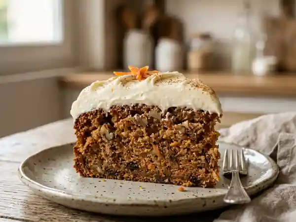 Carrot Cake moelleux au cream cheese - Photo de présentation