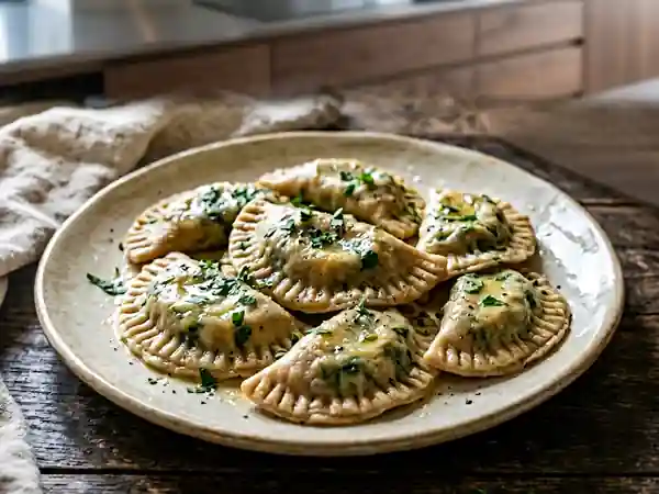Casserons fondants épinards et fromage frais - Photo de présentation