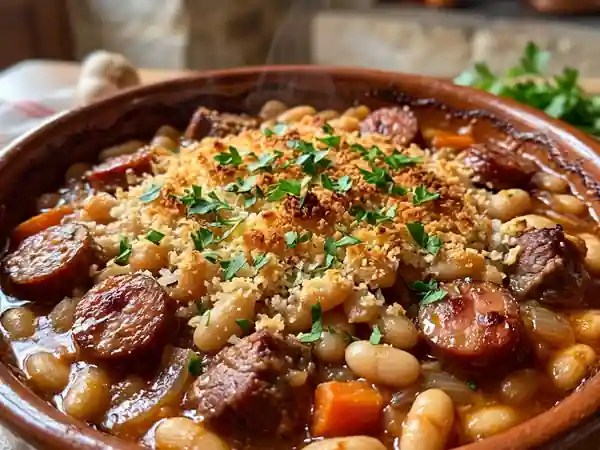 Cassoulet Rustique au Mouton et Saucisse - Photo de présentation