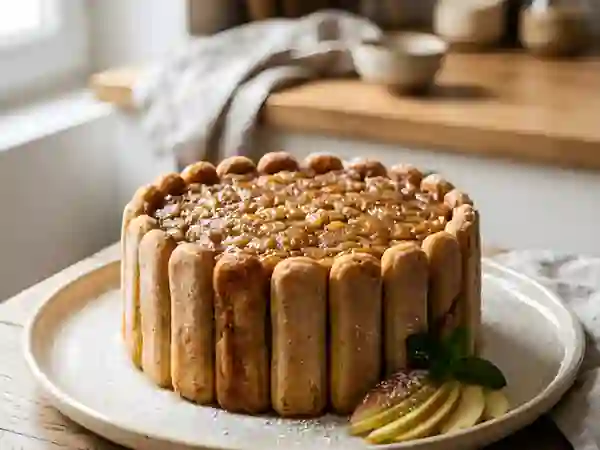 Charlotte aux Pommes et Cannelle - Photo de présentation
