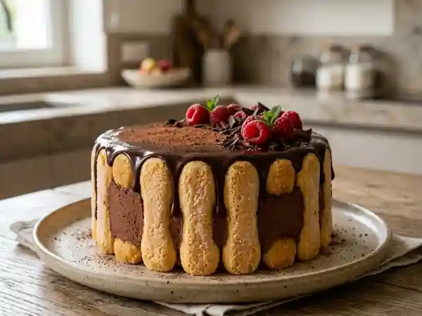 Charlotte Fondante au Chocolat Noir Intense - Photo de présentation