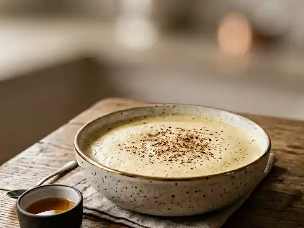 Chaudeau créole traditionnel : dessert chaud et réconfortant - Photo de présentation