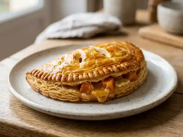 Chausson au potiron fondant et épicé : recette facile et gourmande - Photo de présentation