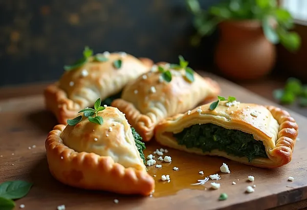 Chaussons aux épinards libanais : recette facile et savoureuse