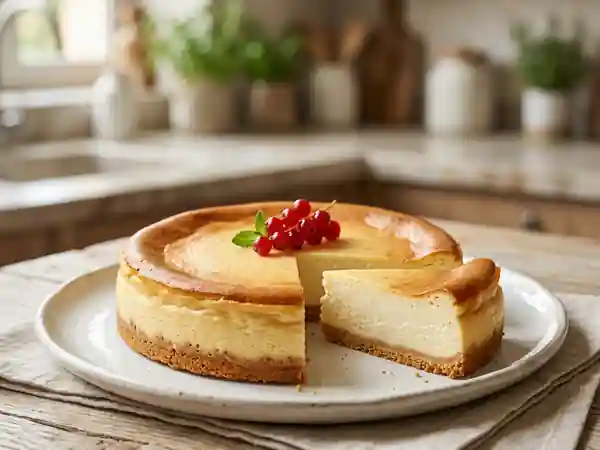 Cheesecake Tela Fondant et Sablé - Photo de présentation