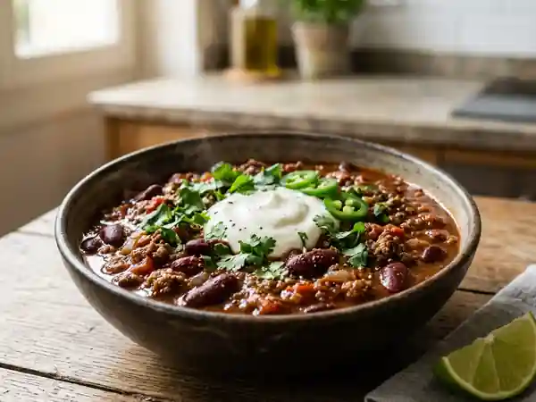 Chili con carne express et parfumé - Photo de présentation