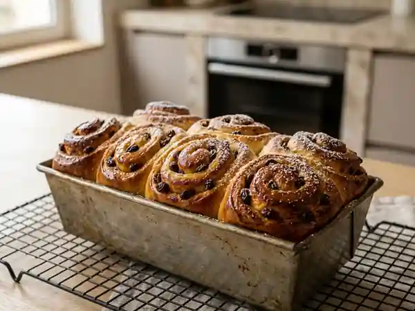 Brioche Chinois Moelleuse aux Raisins - Photo de présentation