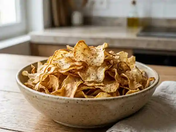 Chips de céleri-rave ultra-croquantes - Photo de présentation