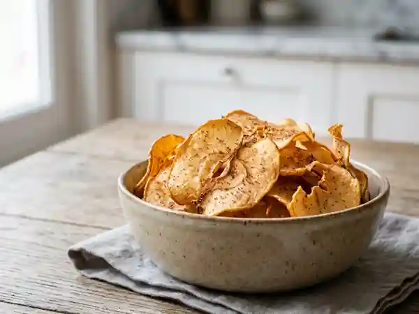 Pétales de pommes cannelle ultra-croquants - Photo de présentation
