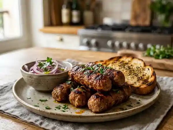 Chivacici Grillés au Paprika et Ail - Photo de présentation