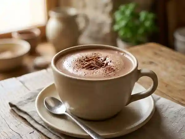 Chocolat au lait crémeux maison : recette facile et gourmande - Photo de présentation
