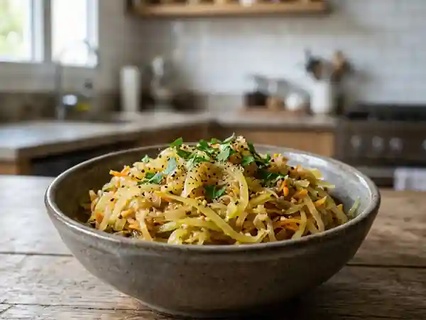 Choucroute de Papayes Vertes Acidulée - Photo de présentation