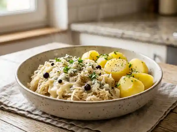 Choucroute Crémeuse au Roquefort - Photo de présentation