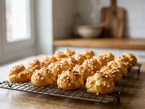 Chouquettes Dorées au Sucre Perlé - Photo de présentation