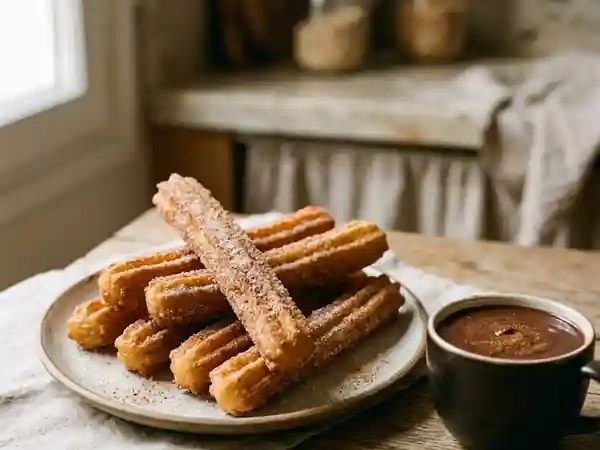 Churros Espagnols Authentiques : Recette Facile et Gourmande - Photo de présentation